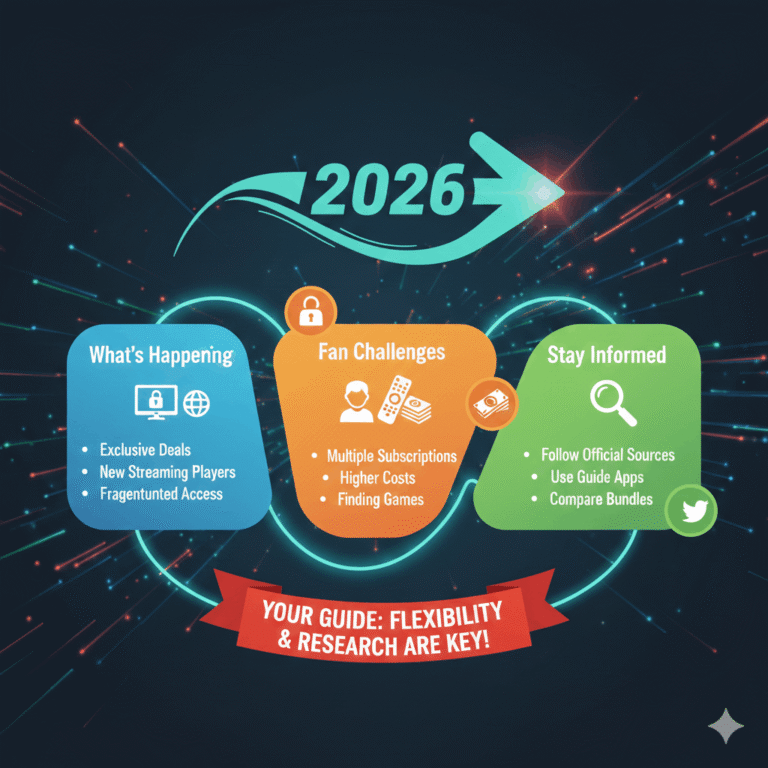 Sports rights keep moving between platforms